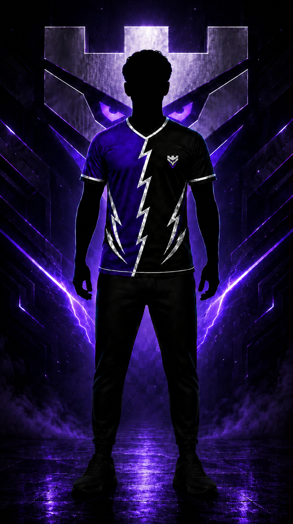 Rookvyn male player silhouette in the team kit